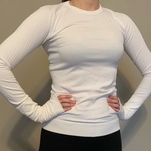 White Athletic Women's Longsleeve